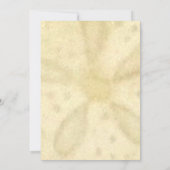 Save The Date Plage Enregistrer la date (Dos)