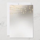 Save The Date Plage Mariage Cool Coquillages, Lumières Enregistr (Dos)