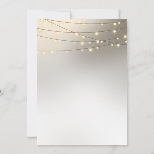 Save The Date Plage Mariage Cool Coquillages, Lumières Enregistr (Dos)