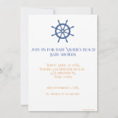 Save The Date Plage nautique Sail Away (Dos)