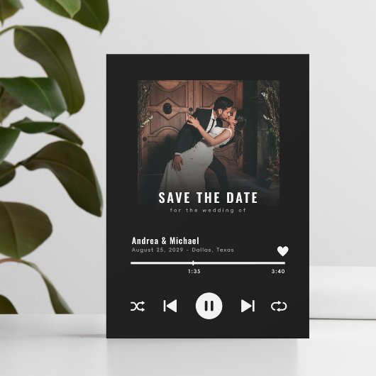 Save The Date Playlist de couverture d'album de musique 2 Photos