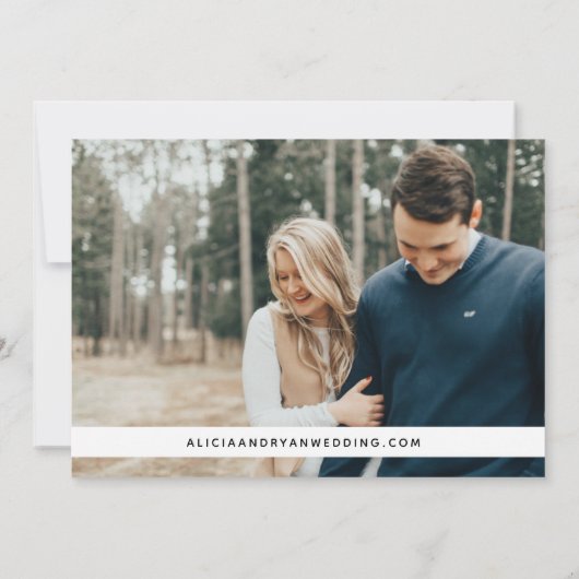 Save The Date Plusieurs photos enregistrent la date (Dos)