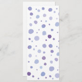 Save The Date pois peint à la main (Devant / Derrière)