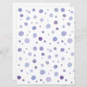 Save The Date pois peint à la main (Devant / Derrière)