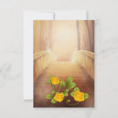 Save The Date Pont d'Amour, Mariage de la nature (Dos)