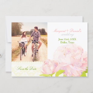 Save The Date Pony Garden Mariage Photo Enregistrer la date