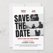 Save The Date poster de film mariage (Devant)