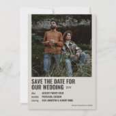 Save The Date Poster du film Hipster Photo Enregistrer la date (Devant)