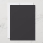 Save The Date Poster style QR Code pour les voyages des Mariages (Dos)