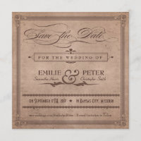 Poster vintage de cacao rustique Enregistrer la da