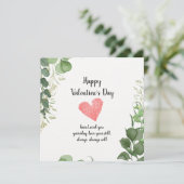 Save The Date "Pour toujours, une fête de la Saint-Valentin" (Debout devant)