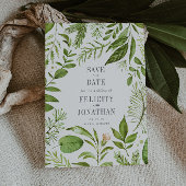 Save The Date prairie sauvage | Mariage botanique Enregistrer la