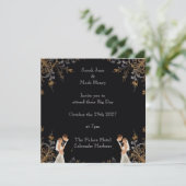 Save The Date Présentation du Mariage d'invitation que vous pouv (Debout devant)