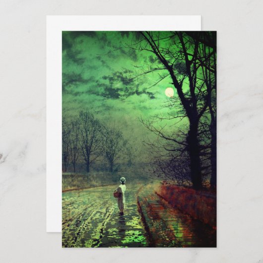 Save The Date Promenade au clair de lune (Devant / Derrière)