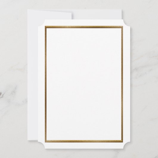 Save The Date PromJunior, Grand Gatsby, Or, blanc (Dos)