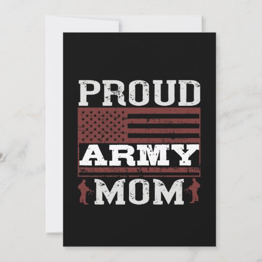 Save The Date Proud Army Mom (Devant)