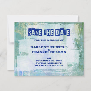 Save The Date Punk Graffiti Rock et Mariage de rouleaux