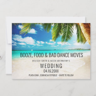 Save The Date Punta Cana Beach Destination Mariage