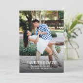 Save The Date Purple Country Wood Floral Dentelle Mariage Photo (Debout devant)