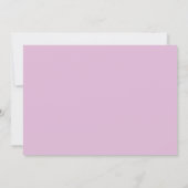 Save The Date Purple flowers bloom wedding (Dos)