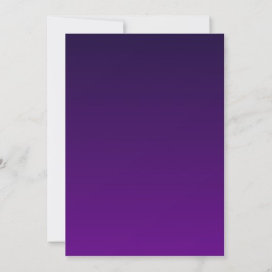 Save The Date Purple Ombre Gradient Gamer Jeu Nerdy Geek mignon (Dos)
