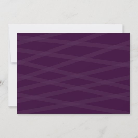 Save The Date Purple Relax Script Enregistrer la photo Date (Dos)
