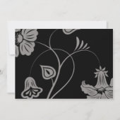 Save The Date Purple Stripe Enregistrer La Date (Dos)