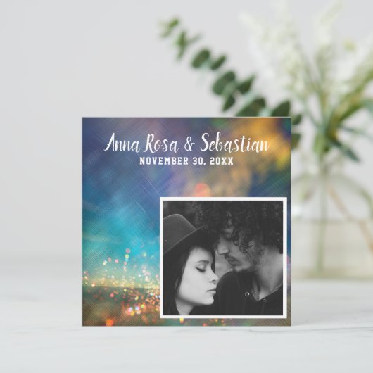Save The Date *~* QR AR6 ENREGISTRER LE Mariage PHOTO DATE (Debout devant)