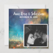 Save The Date *~* QR AR6 ENREGISTRER LE Mariage PHOTO DATE (Devant)