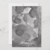 Save The Date QR Code Elegant Photo Mariage Website (Dos)