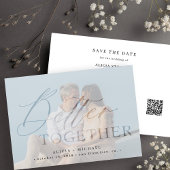 Save The Date QR CODE mieux ensemble script photo mariage