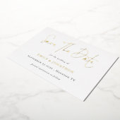 Save The Date QR-code script bruiloft echt   Folie Uitnodiging (Gedraaid)