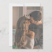 Save The Date QR Code Simple Modern Website 2 Mariage photo (Devant)