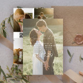 Save The Date QR Code Simple Script 5 Photo Mariage Website
