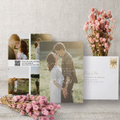 Save The Date QR Code Simple Script 5 Photo Mariage Website