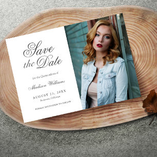 Save The Date Quinceañera Enregistrer La Date Sweet 15 Photo