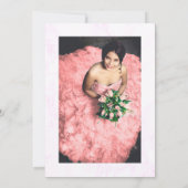 Save The Date Quinceanera Floral Western Horseshoe (Dos)