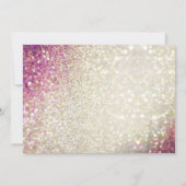 Save The Date Quinceanera Photo Doré (Dos)