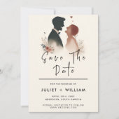 Save The Date Quirky Funky Unique Humour Mème Drôle Mariage (Devant)