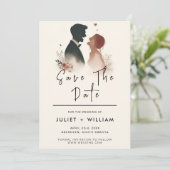 Save The Date Quirky Funky Unique Humour Mème Drôle Mariage (Debout devant)