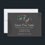 Save The Date Rainbow Doodle Heart Chalkboard Gay Enregistrer la<br><div class="desc">Tableau de bord avec arc-en-ciel détail coeur gay pride - Lesbienne / Gay Enregistrer la date Mariage / cérémonie civile invitations .. des invitations de mariage gay design viennent compléter avec des enveloppes blanches.. design par Ricaso</div>