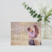 Save the date | Rayures jaunes (Debout devant)