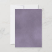 Save The Date Reflet Dusty Purple Rose Change Mariages Plans (Dos)