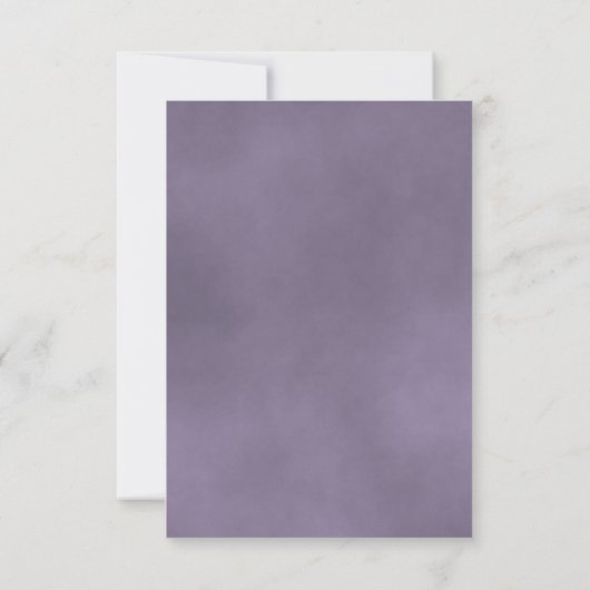 Save The Date Reflet Dusty Purple Rose Change Mariages Plans (Dos)