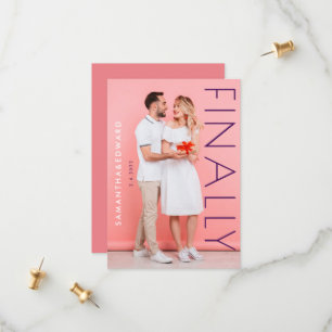 Save The Date Regarder le magazine moderne Finalement photo