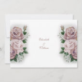 Save The Date Regency Bridgerton Rose Roses Cameos (Dos)