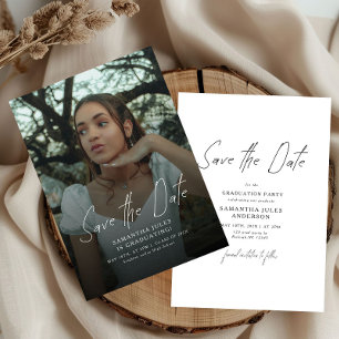 Save The Date Remise de diplôme au lycée de photo moderne