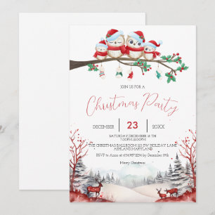 Save The Date Rennes, Montagne des neiges, Fête de Noël des hibo