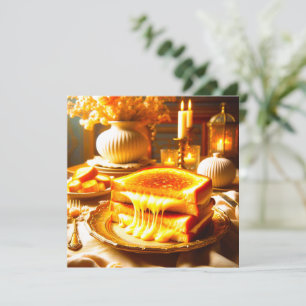 Save The Date Repas Confort aux chandelles : Sandwich au fromage