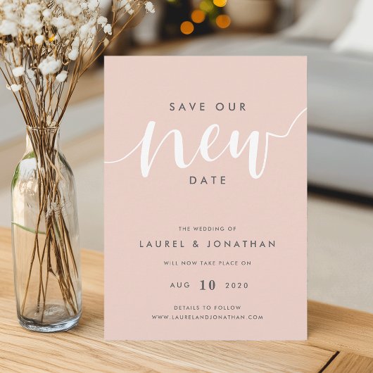Save The Date Report de date de mariage Save Our New Date